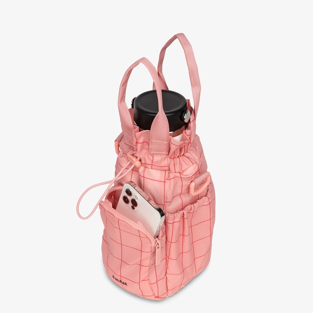 Calpak Water Bottle Holder Bag Insulated Sling Travel Crossbody Bag